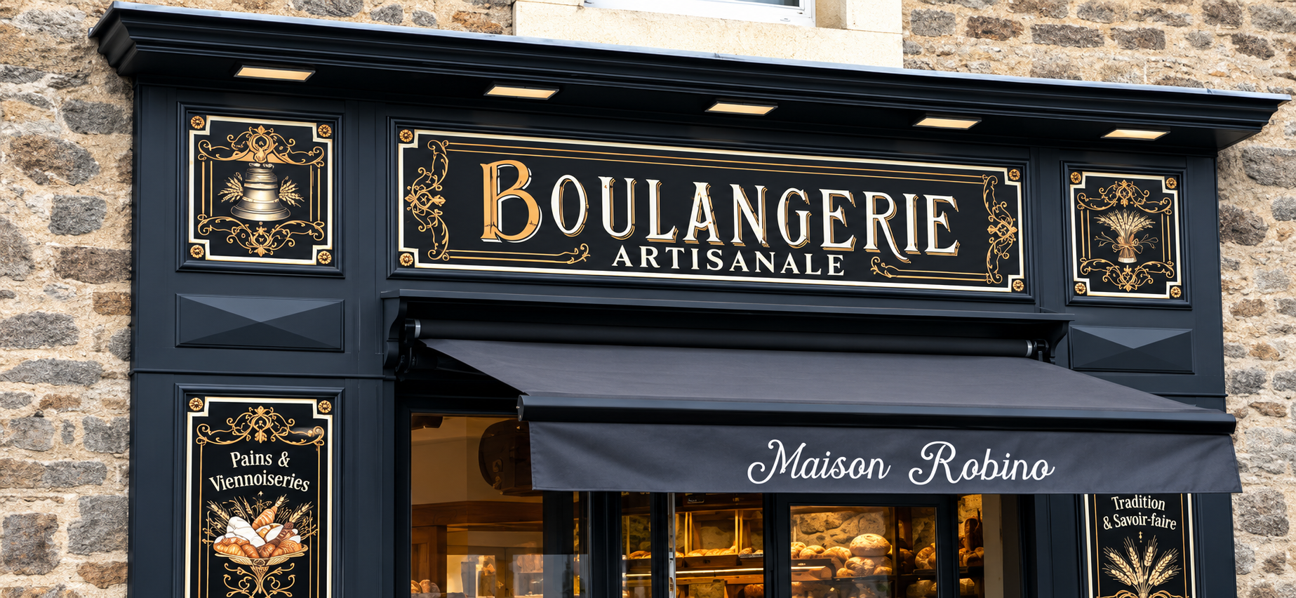 Boulangerie H.R. Robino à Rothéneuf