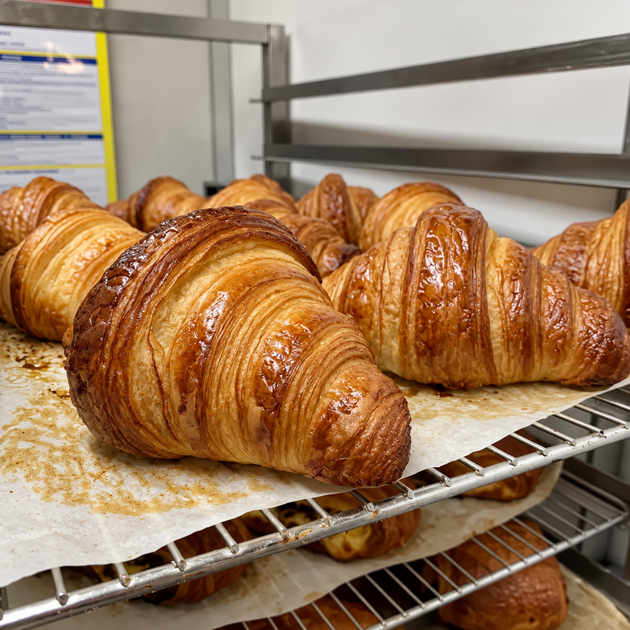 Viennoiseries artisanales